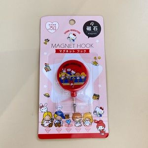 Sanrio Characters Magnet Hook Red (NWT)